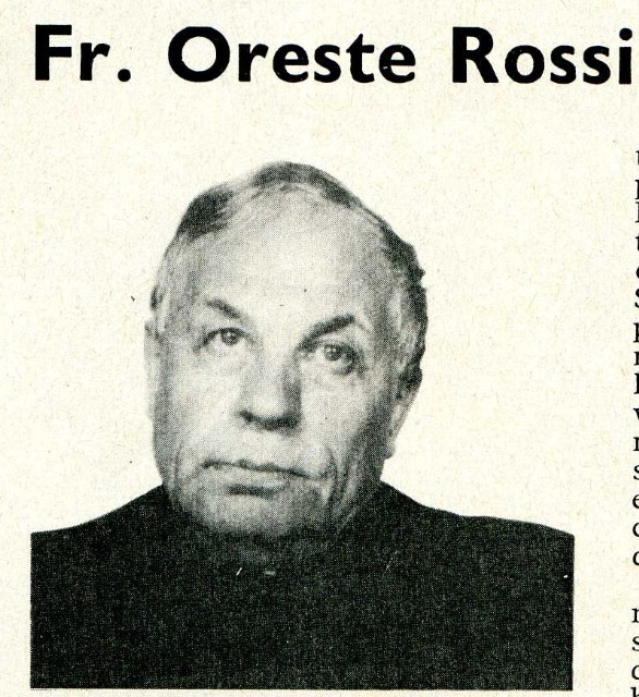  - Rossi Oreste
